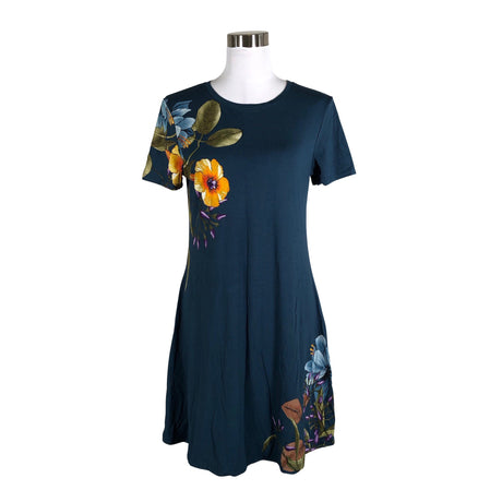 Unisex Desigual - Trikotaažist kleit, suurus 38 - Sinine ()