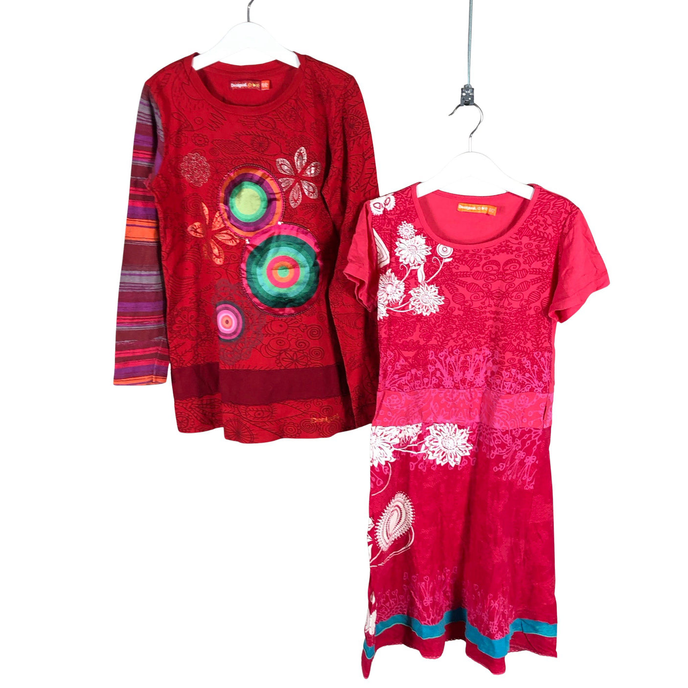 Unisex Desigual - Trikotaažist kleit, suurus 146 - 152 - Roosa (1)