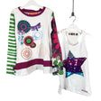 Unisex Desigual - Trikotaažist pluus, suurus 146 - 152 - Valge ()