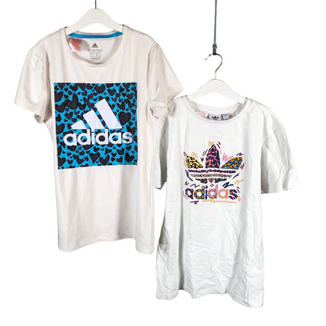 Unisex Adidas - T-särk, suurus 158 - 164 - Valge ()