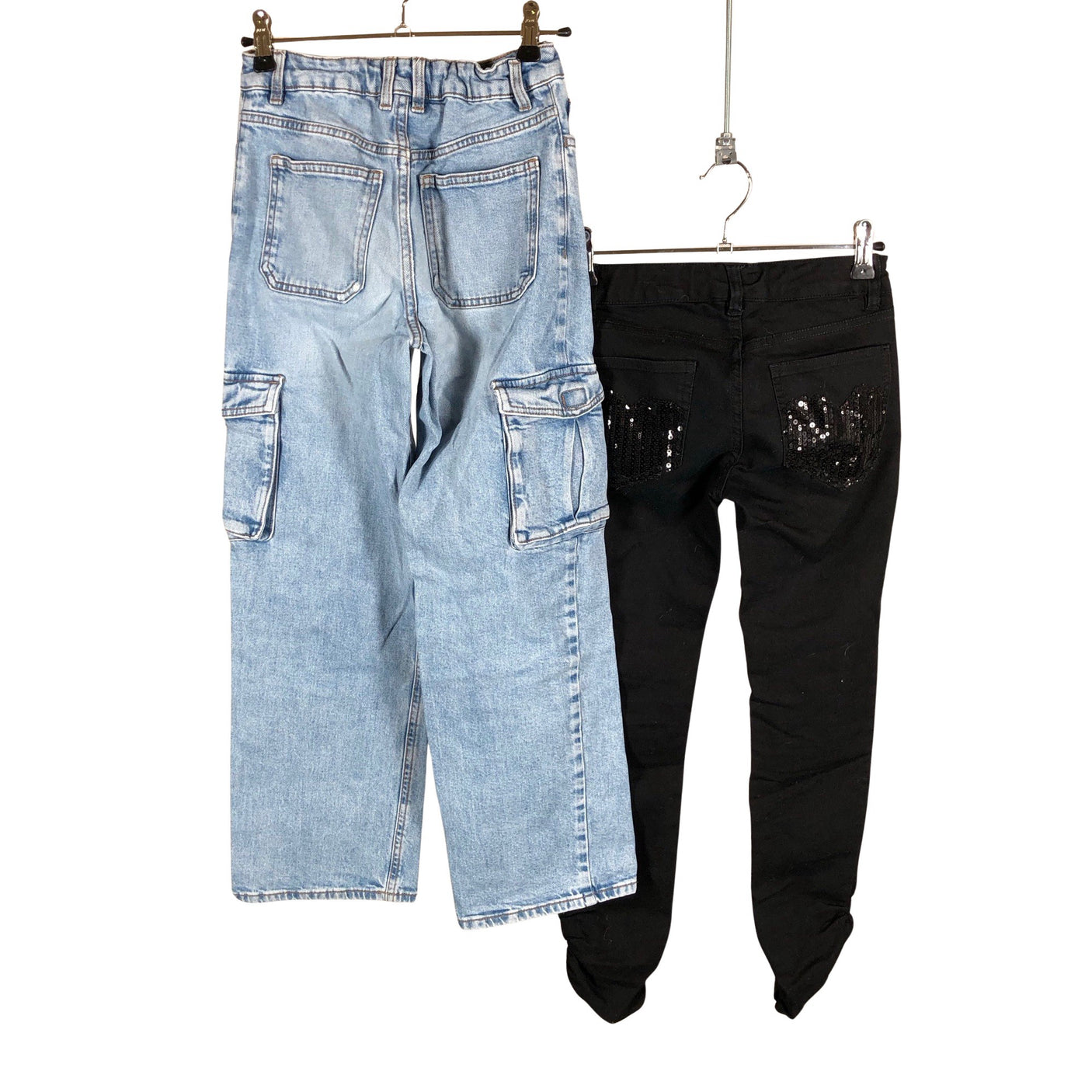 Unisex Lindex - Teksad, suurus 140 - 146 - Helesinine (2)