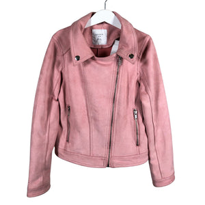 Unisex Lindex - Nahktagi, suurus 140 - 146 - Heleroosa (1)