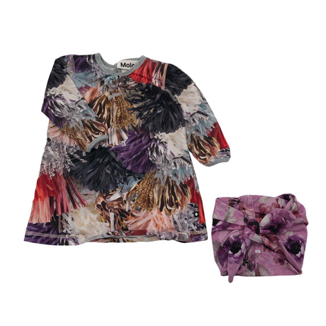 Unisex Molo Kids - Trikotaažist kleit, suurus 74 - 80 - Hall ()