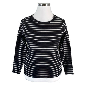 Unisex NOSH - Trikotaažist pluus, suurus 42 - Must (1)