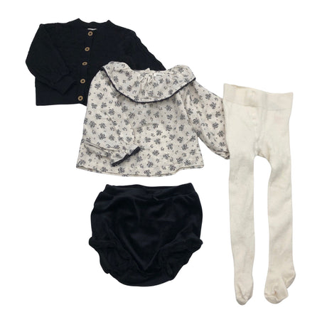 Unisex Newbie - Kardigan, suurus 68 - 74 - Must ()