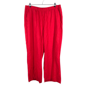 Unisex NOSH - Mittevenivad püksid, suurus 54 - Punane (1)