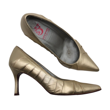 Unisex Sara Navarro - Pidulikud kontsakingad, suurus 37 - Kuld ()