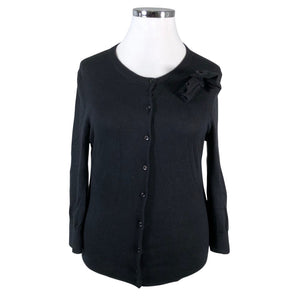 Unisex Tommy Hilfiger - Kardigan, suurus 44 - Must (1)