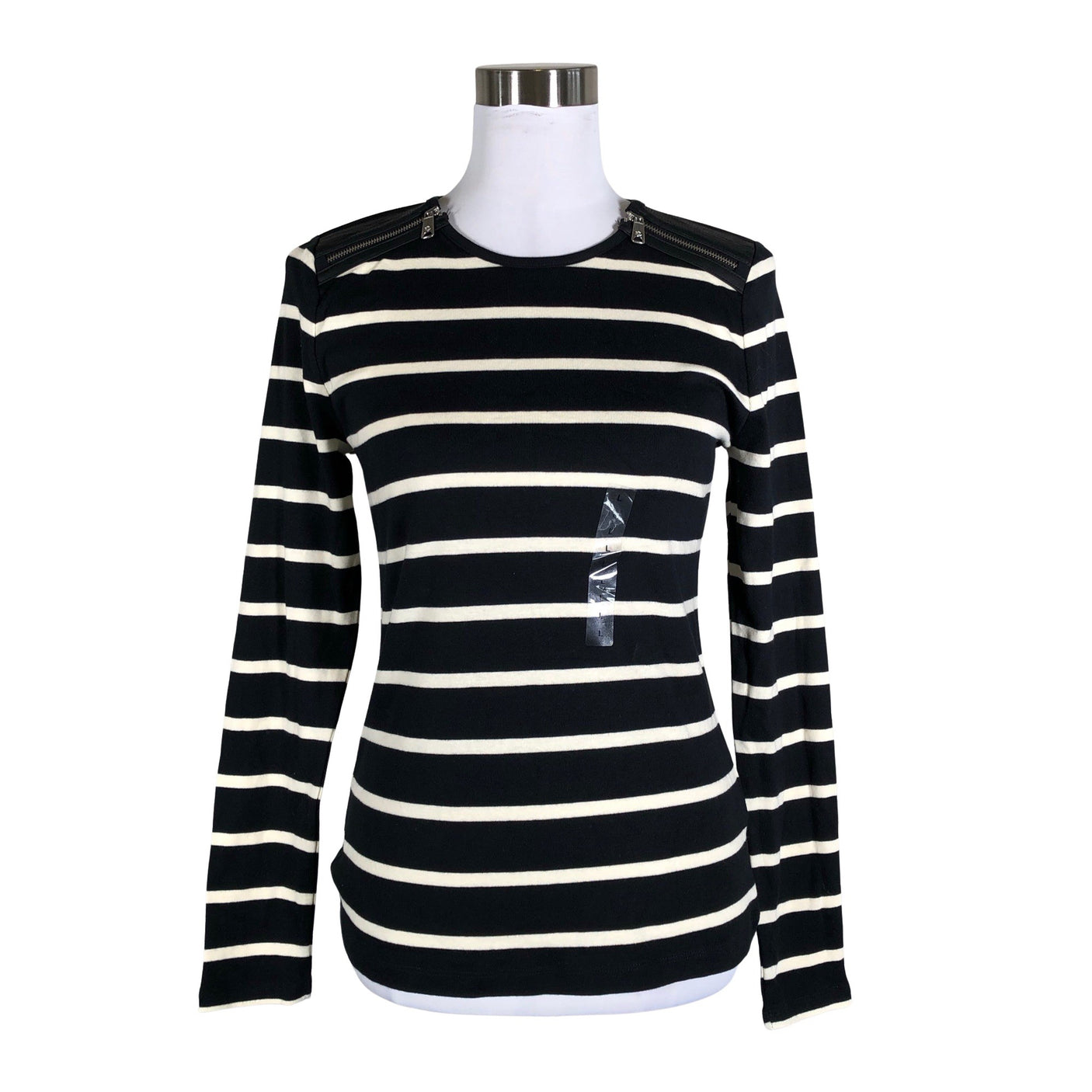 Unisex Esprit - Trikotaažist pluus, suurus 40 - Must (1)