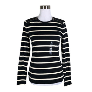 Unisex Esprit - Trikotaažist pluus, suurus 40 - Must (1)