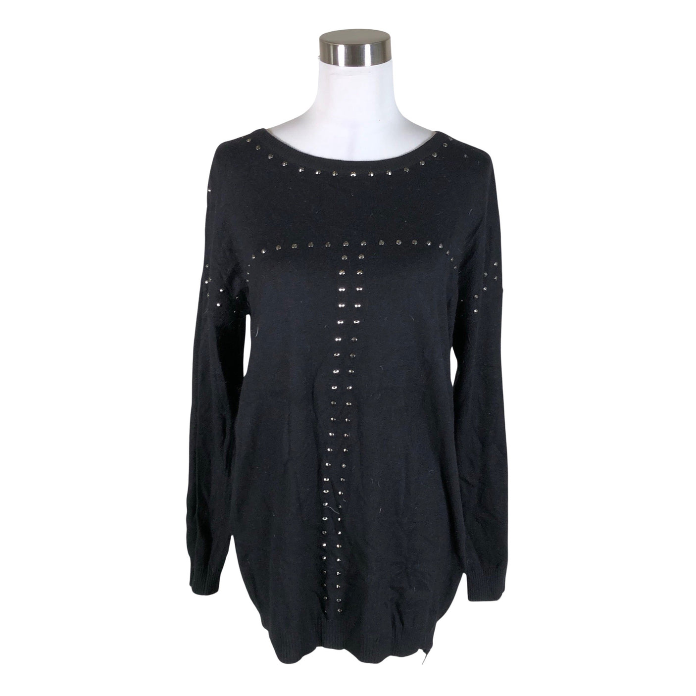 Unisex Guess - Kootud tuunika, suurus 40 - Must (1)