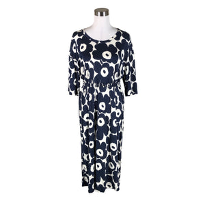 Unisex Marimekko - Trikotaažist kleit, suurus 40 - Valge (1)