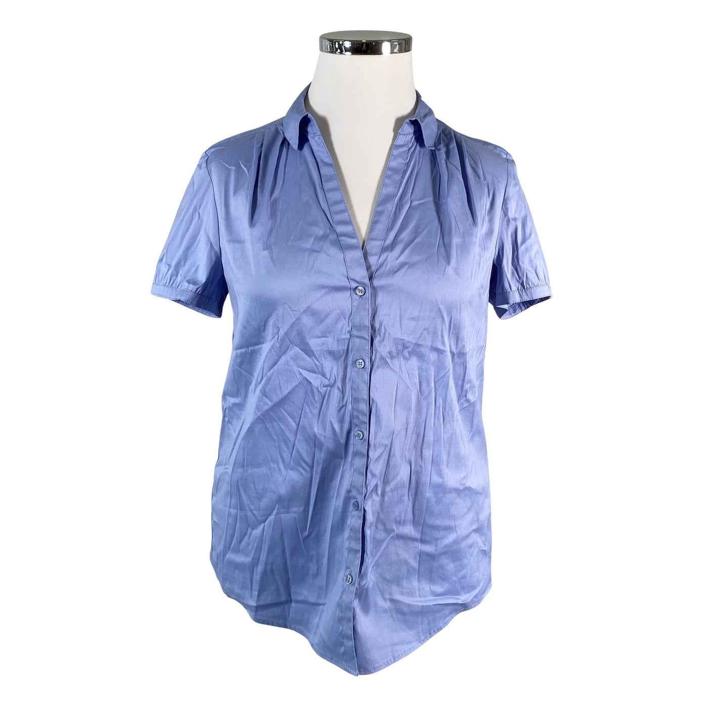 Unisex Esprit - Lühikeste käistega pluus, suurus 42 - Sinine (1)