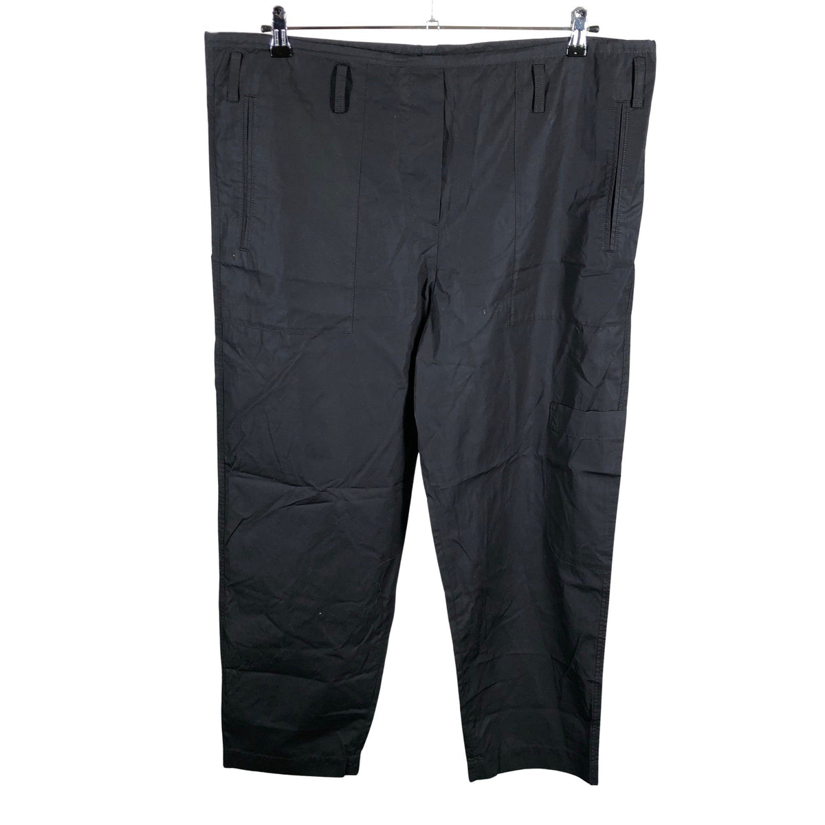 Unisex Arket - Mittevenivad püksid, suurus 44 - Must (1)