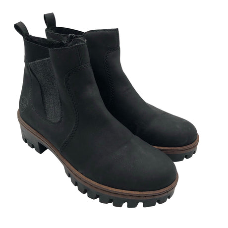 Unisex Rieker - Poolsaapad, suurus 39 - Must (2)
