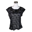 Unisex Cream - Lühikeste käistega pluus, suurus 40 - Sinine ()