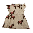 Unisex Mini Rodini - Trikotaažist kleit, suurus 68 - 74 - Beige ()