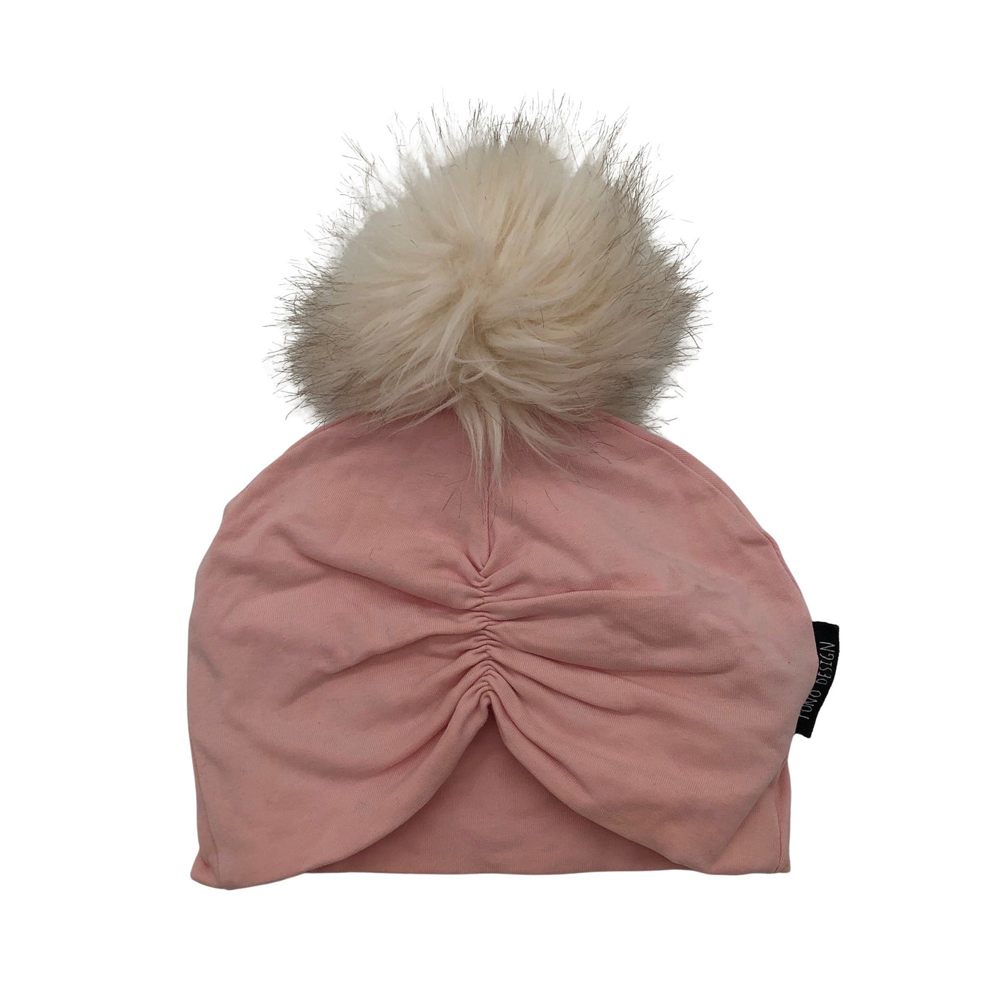 Unisex Pono Design - Õhuke müts, suurus 44 - 46 cm - Heleroosa (1)