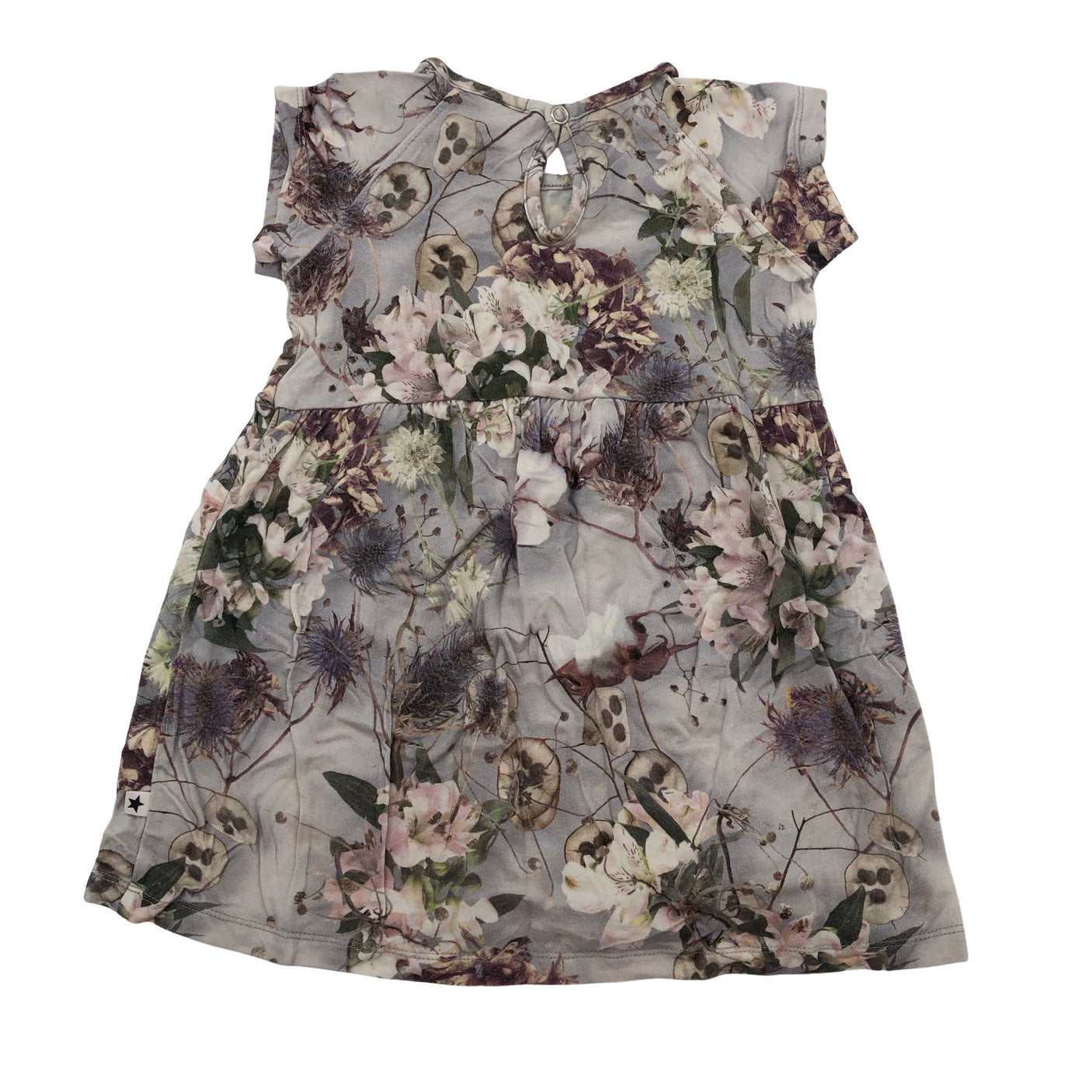 Unisex Molo Kids - Trikotaažist kleit, suurus 74 - 80 - Hall (2)