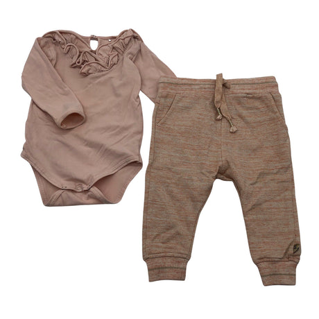 Unisex Metsola - Bodi, suurus 74 - 80 - Heleroosa ()