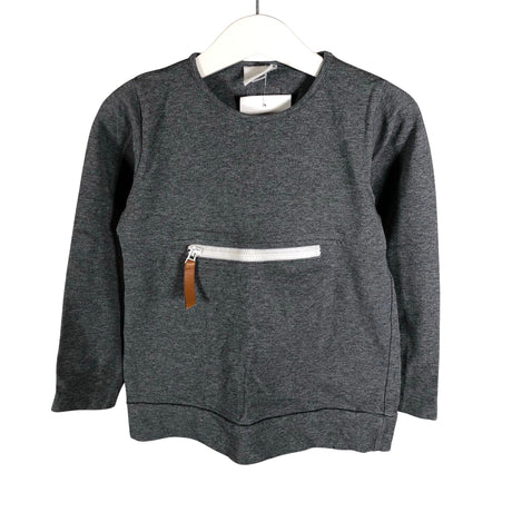 Unisex Metsola - Trikotaažist pluus, suurus 98 - 104 - Hall ()