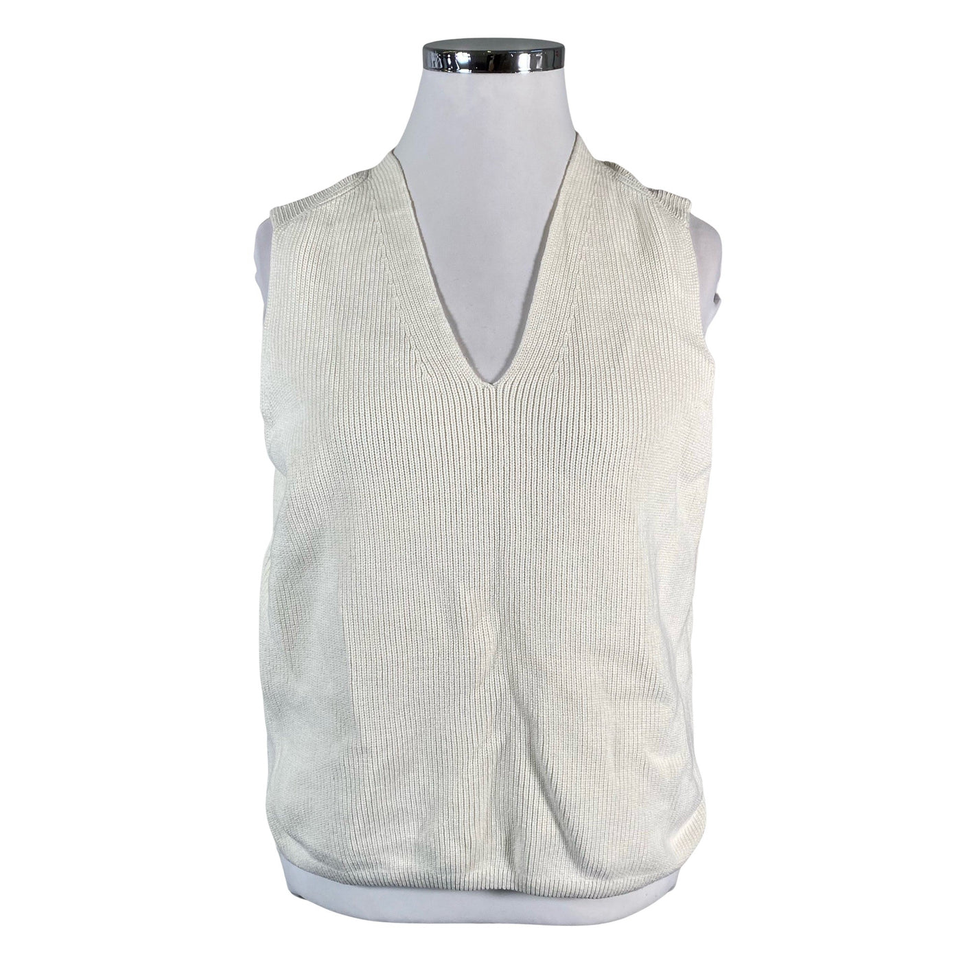 Unisex Esprit - Kootud vest, suurus 42 - Valge (1)
