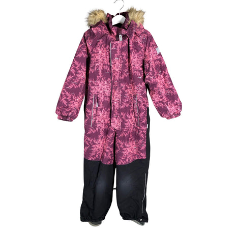 Unisex Reima - Talvekombinesoon, suurus 122 - 128 - Veinipunane ()