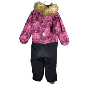 Unisex Reima - Talvekombinesoon, suurus 122 - 128 - Veinipunane (2)