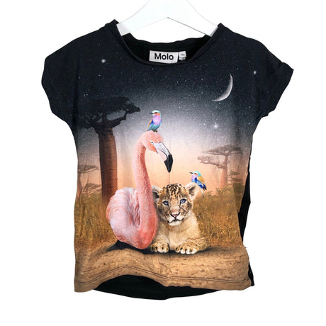 Unisex Molo Kids - T-särk, suurus 116 - 122 - Must ()