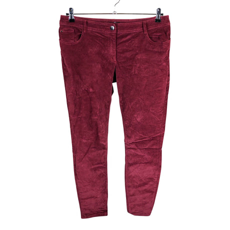 Unisex Your Face - Sametpüksid, suurus 42 - Veinipunane ()
