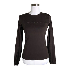 Unisex Marc O'Polo - Trikotaažist pluus, suurus 38 - Pruun (1)