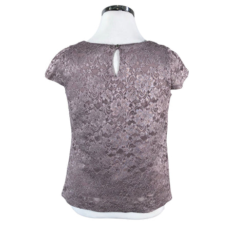 Unisex Billie&Blossom - Lühikeste käistega pluus, suurus 42 - Hall (2)