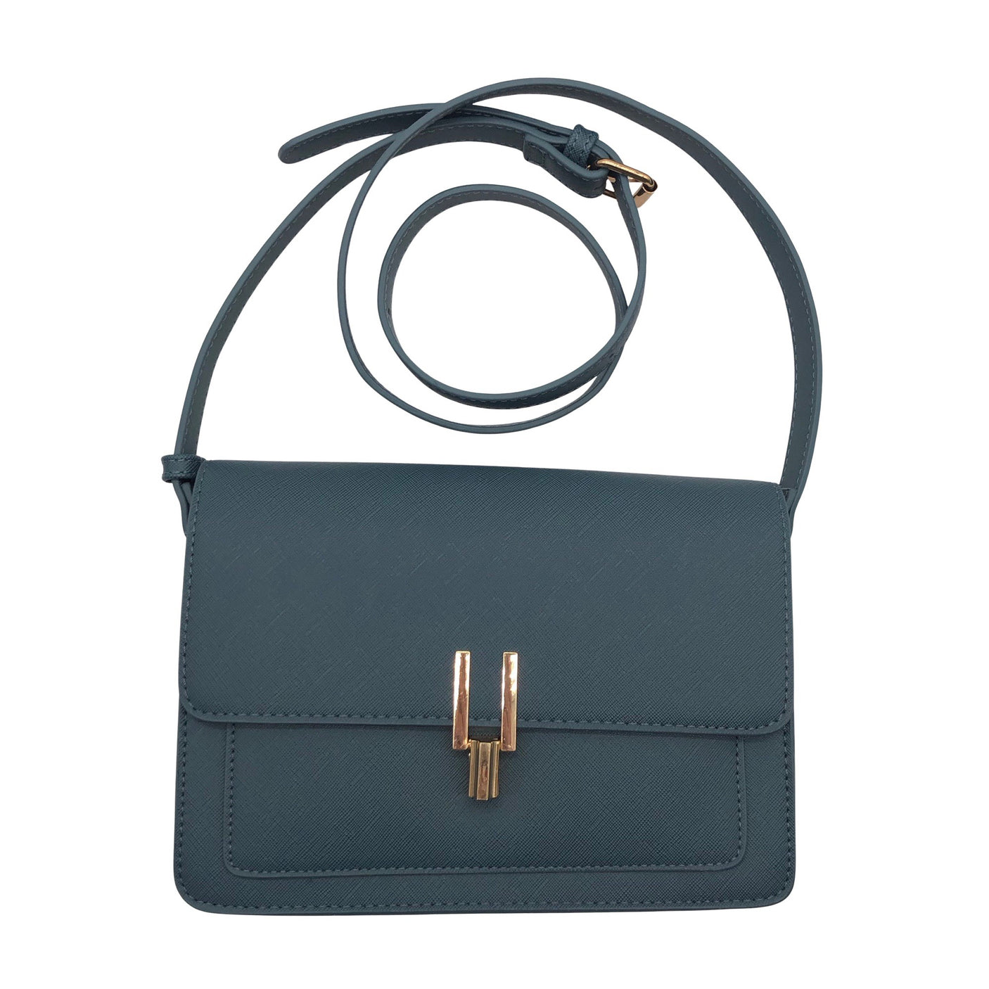 Unisex Anna Field - Õlakott, suurus Mini - Sinine (1)