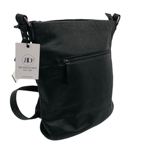 Unisex Re:Designed - Õlakott, suurus Maxi - Must (2)