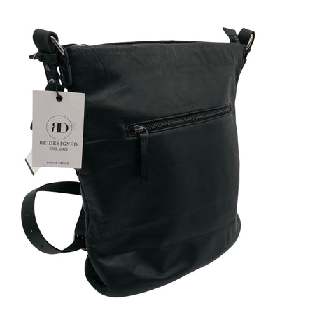 Unisex Re:Designed - Õlakott, suurus Maxi - Must (2)