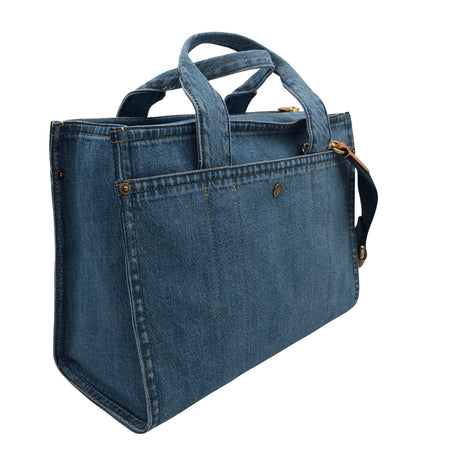 Unisex Coach - Käekott, suurus Midi - Sinine (2)