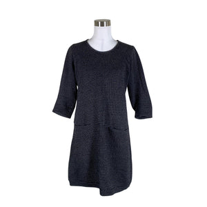 Unisex NOSH - Trikotaažist kleit, suurus 38 - Must (1)