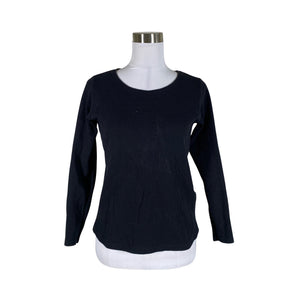 Unisex NOSH - Trikotaažist pluus, suurus 36 - Must (1)