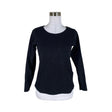 Unisex NOSH - Trikotaažist pluus, suurus 36 - Must ()