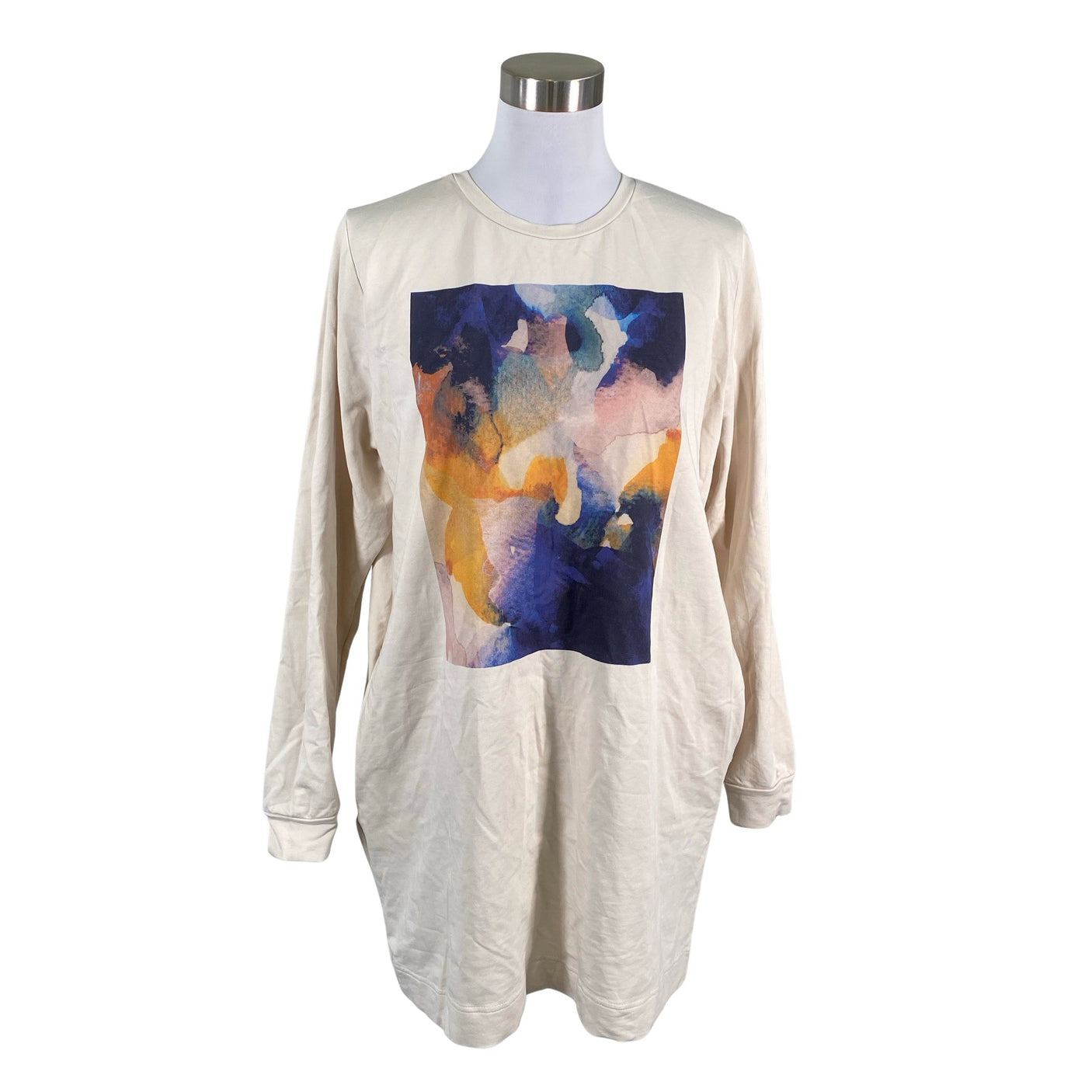 Unisex NOSH - Trikotaažist kleit, suurus 40 - Beige (1)