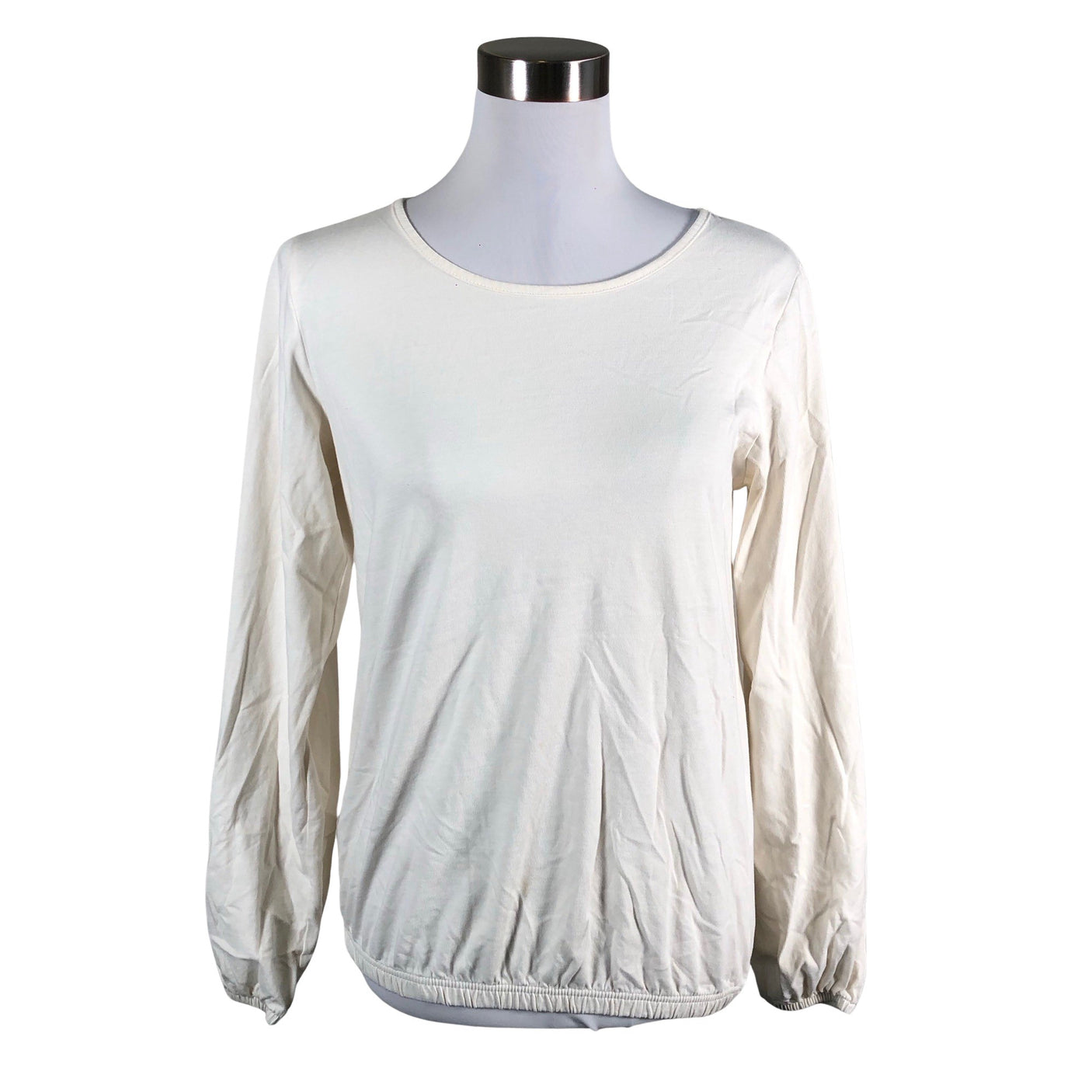 Unisex NOSH - Trikotaažist pluus, suurus 36 - Looduslik valge (1)