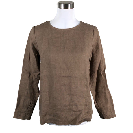Unisex Linenfox - Pluus, suurus 34 - Pruun ()