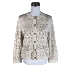 Unisex Nanso - Kardigan, suurus 36 - Looduslik valge (1)