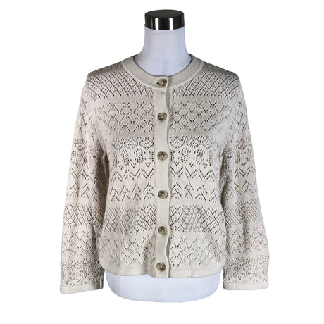 Unisex Nanso - Kardigan, suurus 36 - Looduslik valge ()