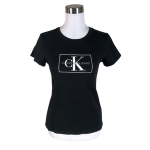 Unisex Calvin Klein Jeans - T-särk, suurus 36 - Must (1)