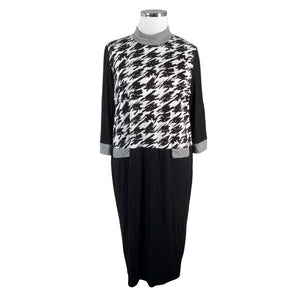 Unisex Refa Classic - Trikotaažist kleit, suurus 48 - Must (1)