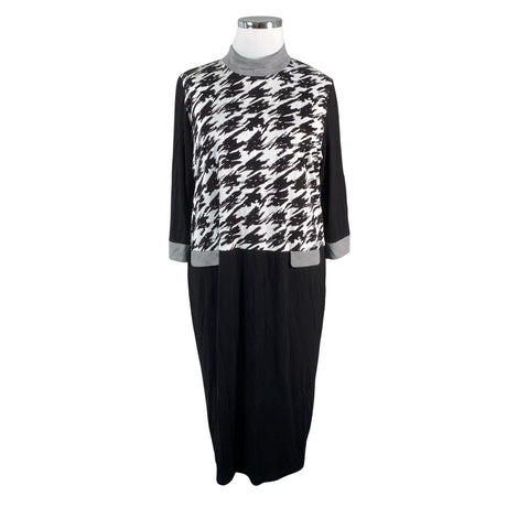 Unisex Refa Classic - Trikotaažist kleit, suurus 48 - Must ()