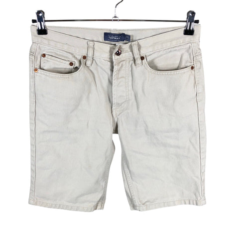 Unisex Topman - Teksast lühikesed püksid, suurus W30 - Beige ()