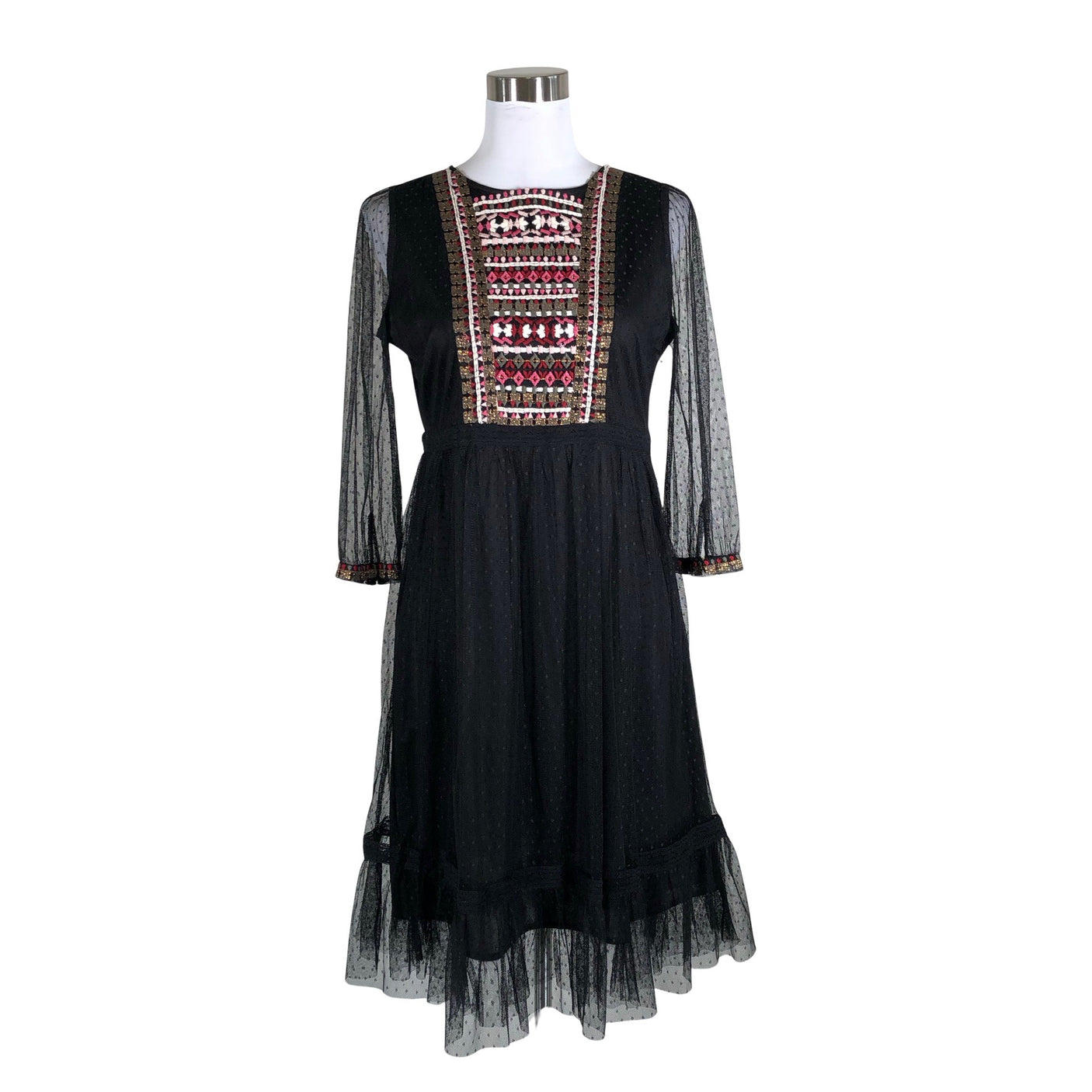 Unisex Tintoretto - Mitteveniv kleit, suurus 40 - Must (1)