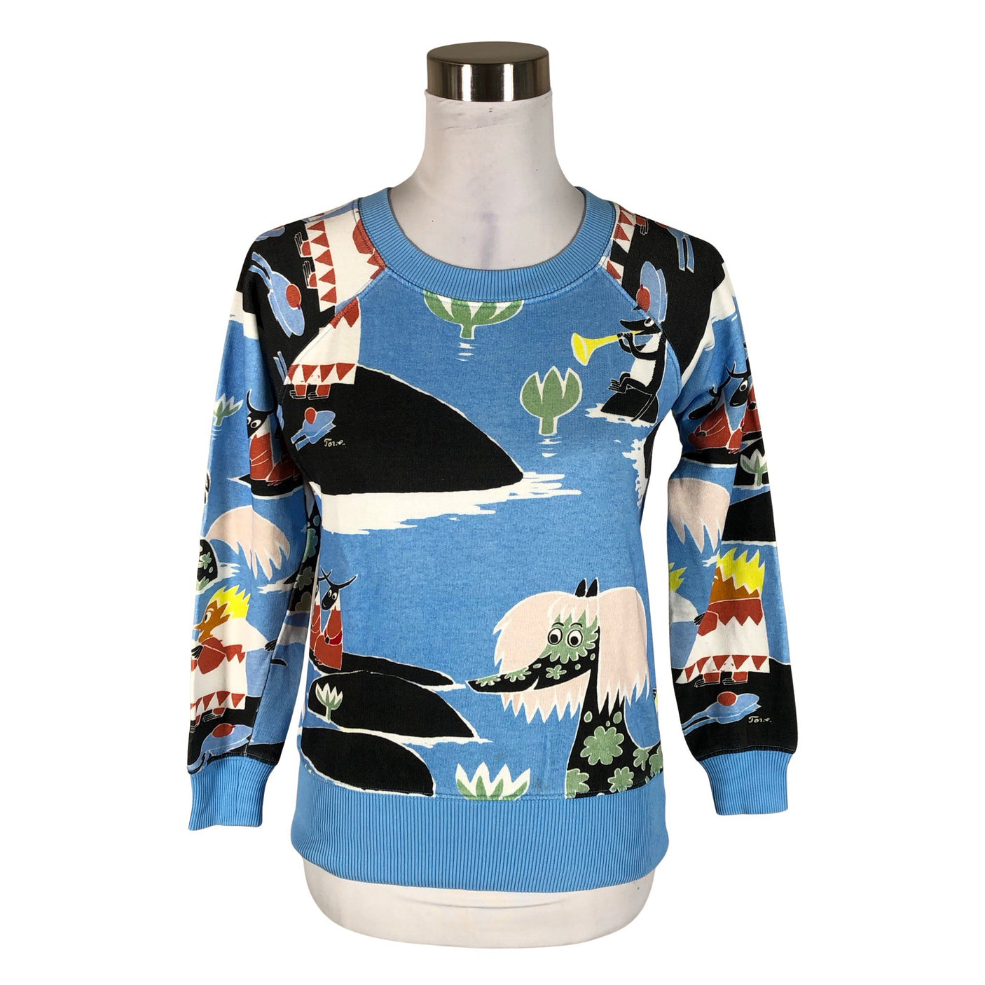 Unisex IVANAhelsinki - Dressikangast pluus, suurus 34 - Helesinine (1)